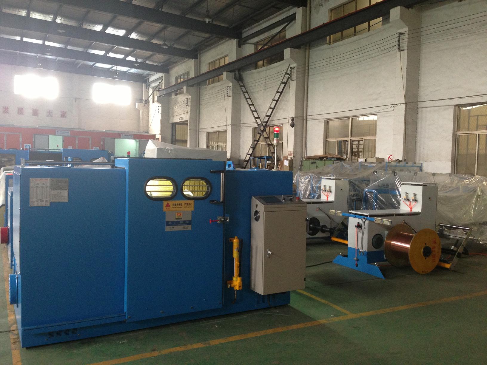 PLC Double Twist Bunching Machine