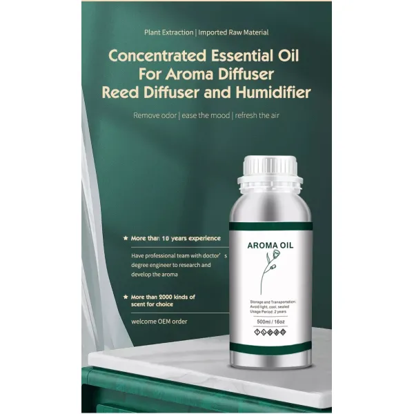 Perfume Grade C Aroma Essential Oil with Nervous System Function for Detergent Raw Materials