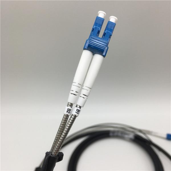 100m Optical Cable Assembly / DLC / DLC / GYFJH / 2 Core Outdoor Protected Branch Cable