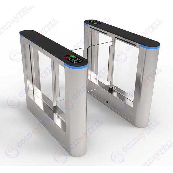 Intelligent QR Code Reader Barrier Swing Gate Face Scanner Pedestrian Channel Barrier