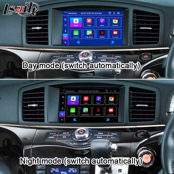 Android 13 8G Android Smart Infotainment Module for Nissan Elgrand E52 2010-Included CarPlay, YouTube, Headrest Screen