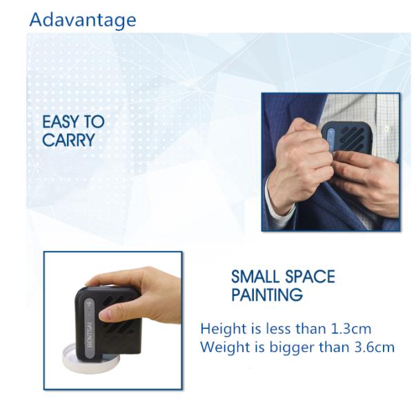 Professional Mini Handheld Production Date Inkjet Printer with 97x70x45mm Dimensions