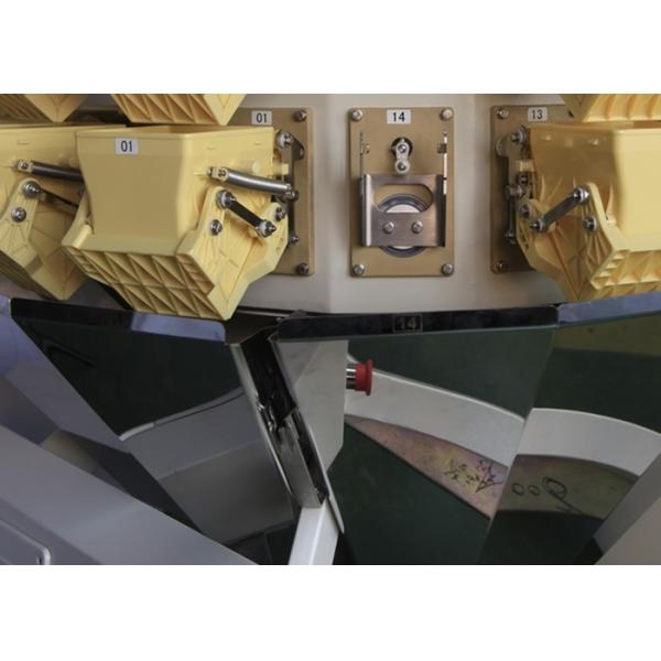 Carbon Steel Multihead Weigher With 2.0L Plastic Hopper