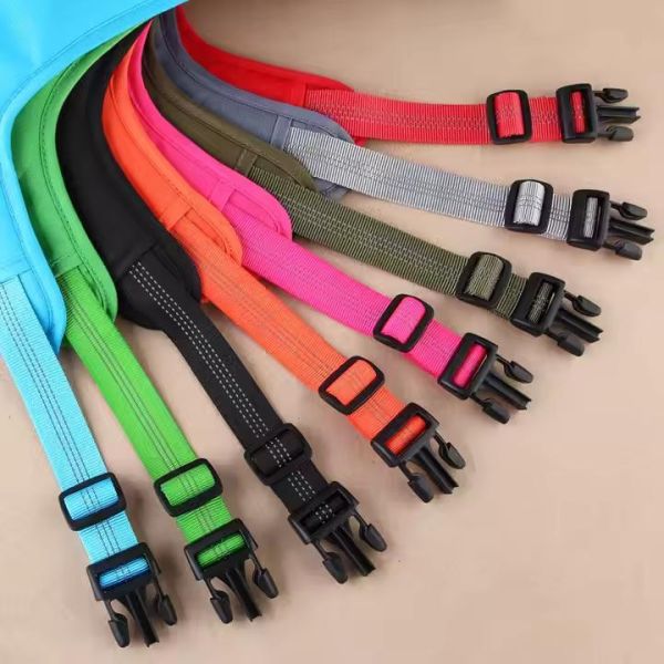 Comfortable Custom Dog Harness Lightweight Pink Pet Vest Reflective Strips Visible At Night