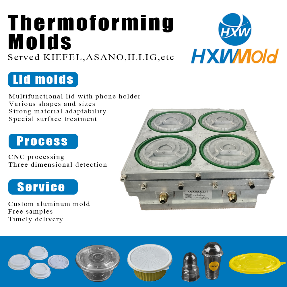 Fully Automatic OEM Custom Plastic Thermoforming Container Mold