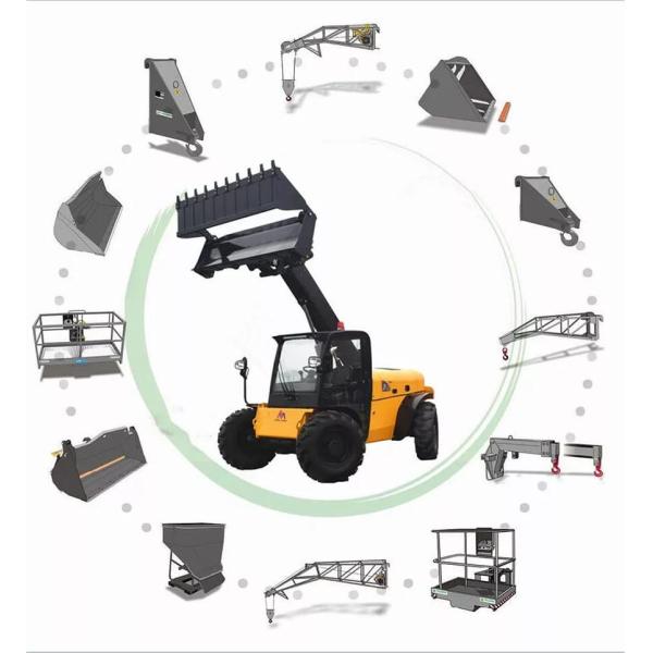 MTH30-70 Telescopic Telehandler Forklift 7m Reach 3000kg Lifting Weight