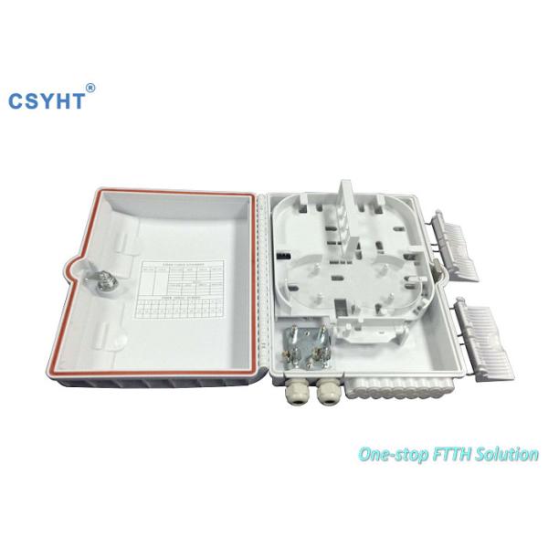 ABS Material Fiber Optic Cable Termination Box Outdoor IP65 16 SC Simplex Adpaters