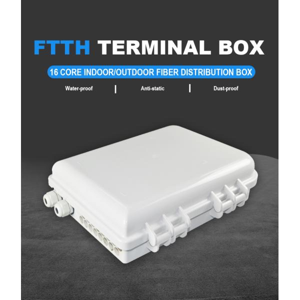 1X16 PLC IP65 Waterproof 16core Fiber Optics Splice Box