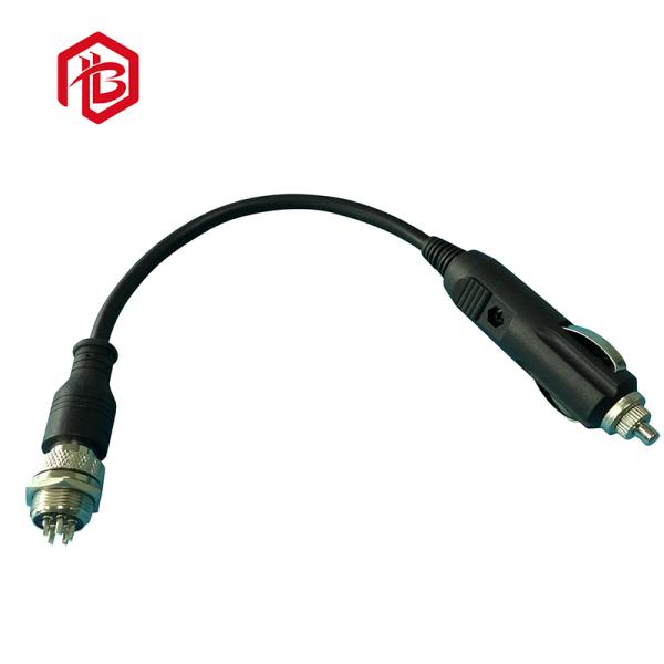 Black 5 Pin IP68 Metal Waterproof Plug And Socket
