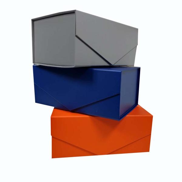 Custom Logo Cardboard Packaging Magnetic Closure Foldable Paper Gift Boxes for Packaging