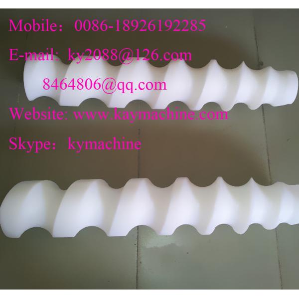 Pause worms Combiner worms Transfer worms Orientating worms Feedscrews Quick release changeparts