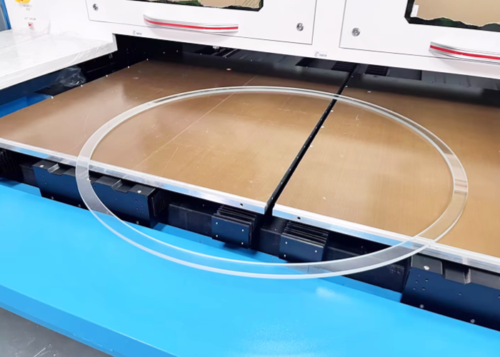 Laser Glass Cutting Machine equipped with advanced laser technology ensuring smooth edges and minimal material waste To Speed 0-500mm/s