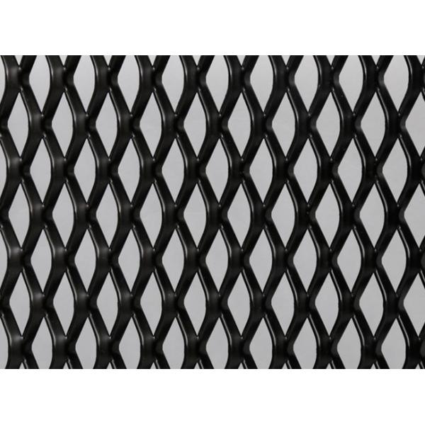 Powder Coated Aluminium Expanded Metal Mesh For Building Cladding Facade