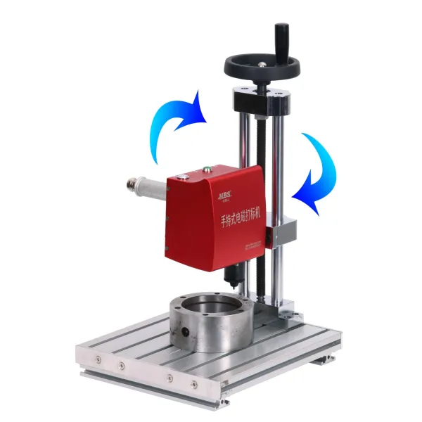 Portable Handheld DOT Peen Electric Marking Machine for 2D Code, DOT Matrix, Bitmap, Vin Marking