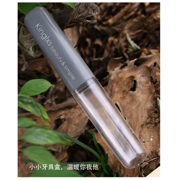 Simple Portable Small 2 Toothbrushes Travel Toothbrush Storage Box