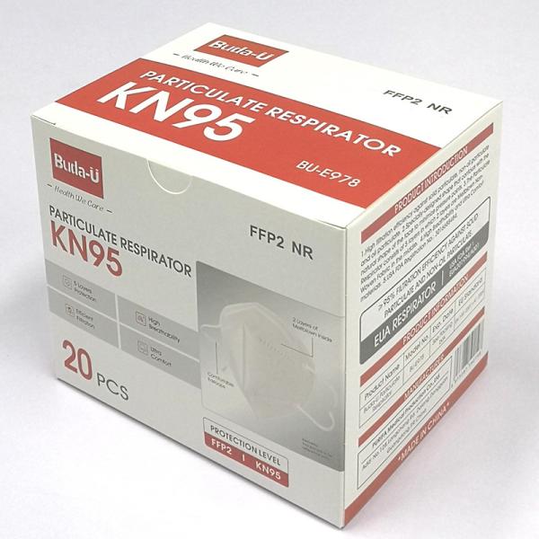 Anti PM2.5 KN95 Disposable Particulate Respirator Mask