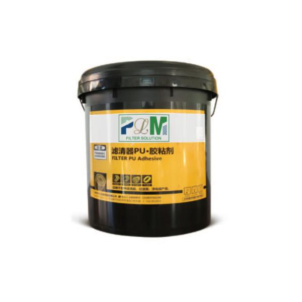Black Liquid Two Components Polythane PU Glue For Air Filters