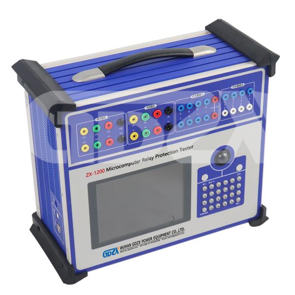 ZX-1200 Universal Auto Testing Machine Six Phase Relay Protection Tester Warranty 1 Year