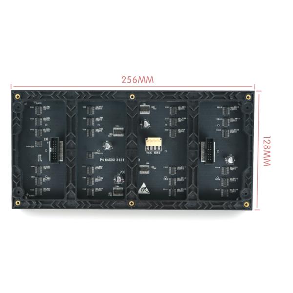 Low Power Module P4 Module Led Video Display Good Stability And Even Colour Distribution Led Display High Definition Display