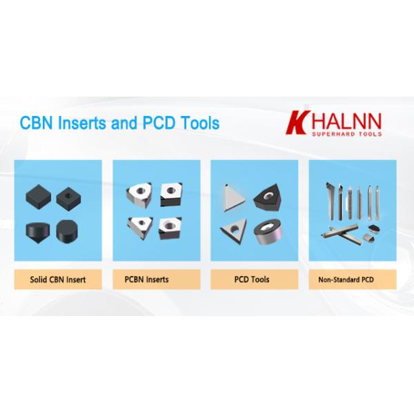 Durable PCBN Turning Tool Cubic Boron Nitride Hard Machining Bearing