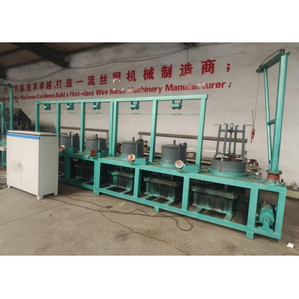 Motor 15kw Steel Wire Drawing Machine Variable Frequency Pulley Type