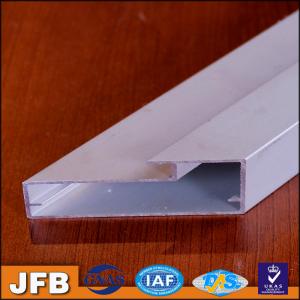 Item L01 3000meters anodized silver suface accessory/industrial kitchen cabinet door aluminium profile extrusion