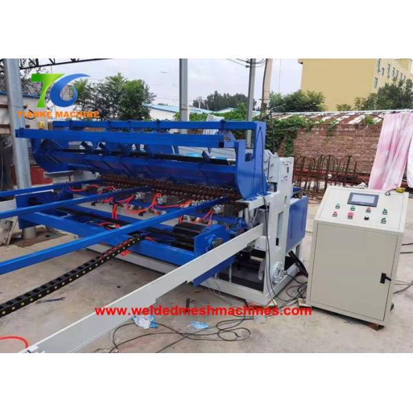8mm Reinforcing Mesh Welding Machine 2500mm Fence Panel Making Machine