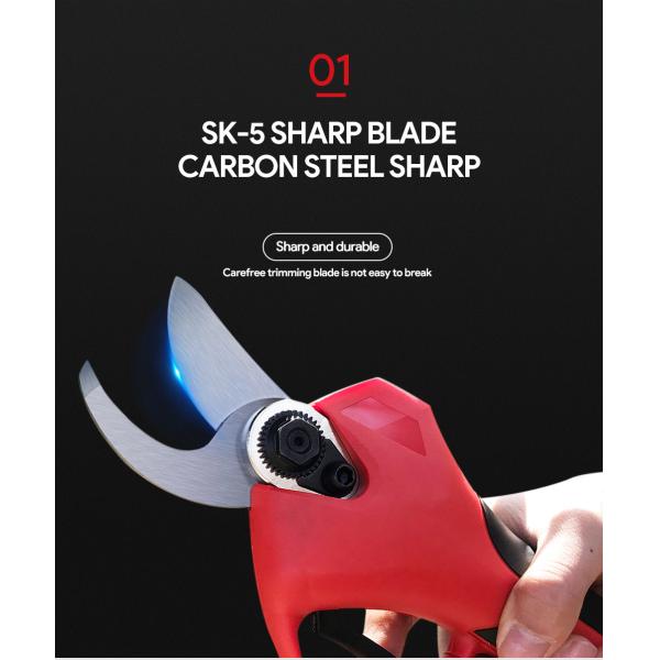 Swansoft 35mm 43.2V Lithium Battery Portable Electronic Pruning Shear