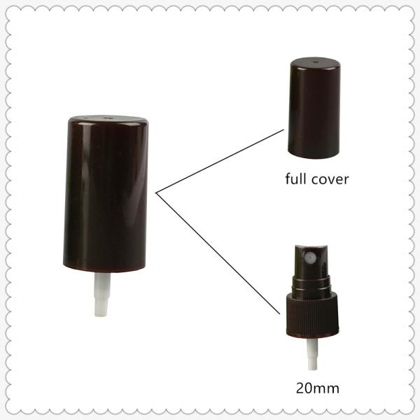 Full Cover Fine Mist Sprayer Ribbed Surface Finger Pump Sprayer