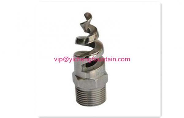 Buy Twist Spray Water Fountain Nozzles Special Effect For Design Fountain Area SS Material at wholesale prices