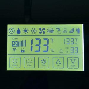Quality Segment Lcd Custom Design FSTN / TN Lcd Display , Zebra Connector Trans-missive Monochrome Lcd play for Water Meter for sale