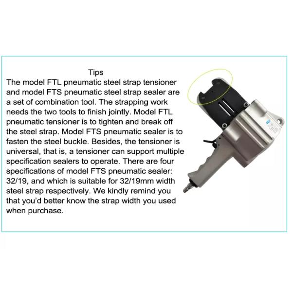 Construction Works Strapping Tool For Cartons With 15KN Strength Semi-automatic Design