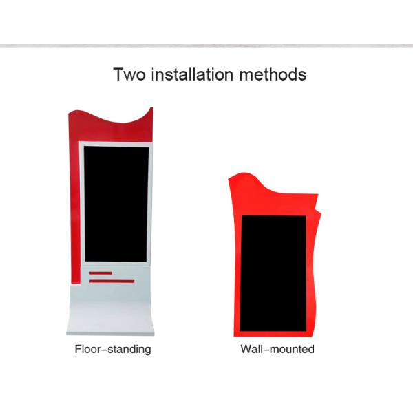 5s Response Wall Mounted LCD Screen 1920x1080 For Advertising