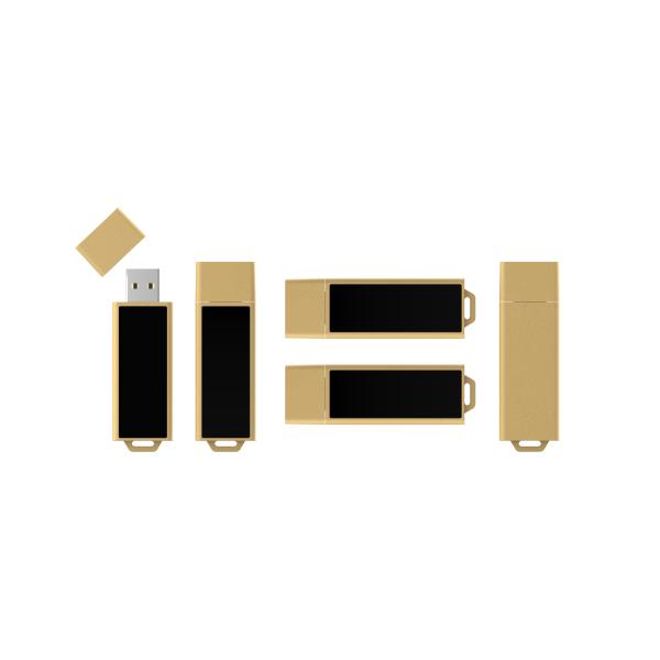Straw And Plastic 128gb Flash Drives , Recyclable Materials Usb 2.0 Memory Stick