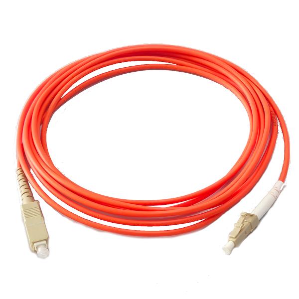 SC-LC 3.0-3M Fiber Optic Patch Cable Good Temperature Stability
