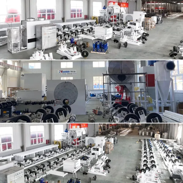 High-Efficiency 3LPE Pipe Coating Line with Induction Heating for 50-4200mm Pipes and Sa2.5 Surface Cleaning