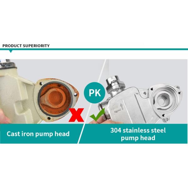 Energy Saving Automatic Water Pump , Self Priming Peripheral Pump For House