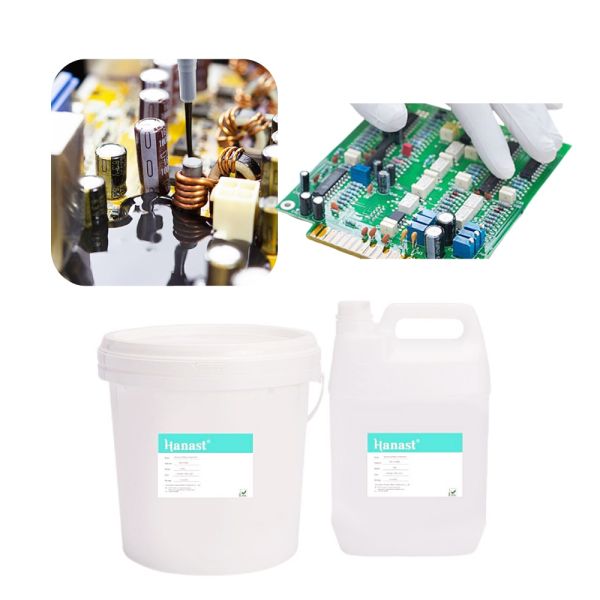 High Transparency Epoxy Potting Compound For Electronics 2:1 Self-Leveling AB Glue, Ideal For LED Modules, Sensitive Components & High Voltage