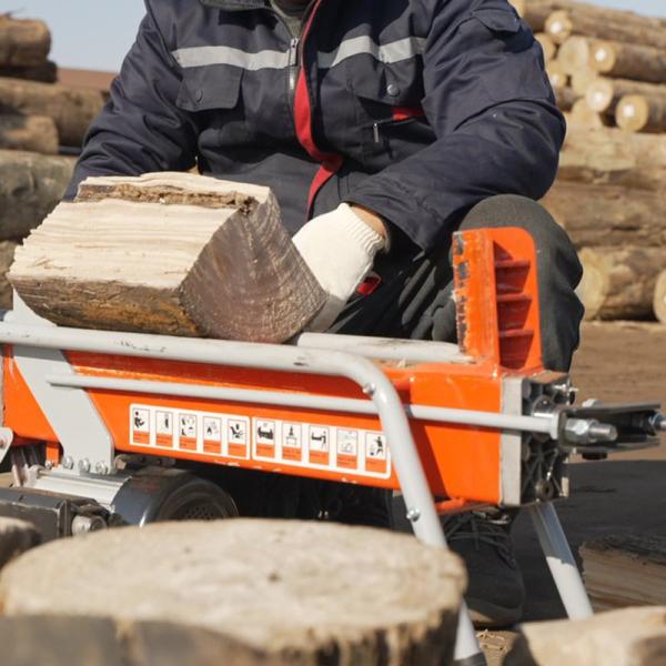 30t Hydraulic Log Splitter Electric Wood Firewood Processor