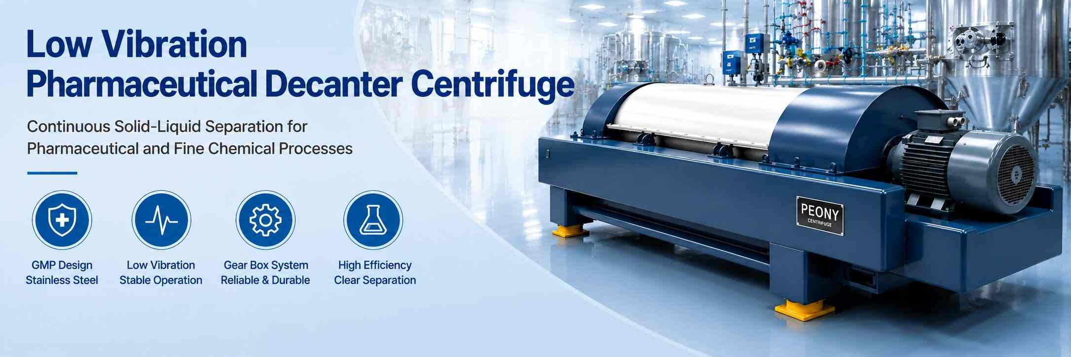 Pharmaceutical Decanter Centrifuges