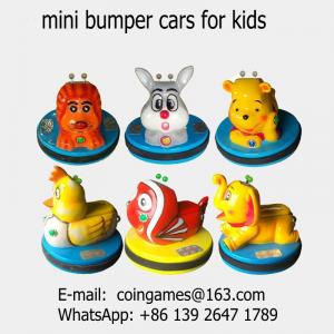 Quality 2018 New Amusement Park Equipment Kids Coin Operated Arcade Game Machine Children Mini Animal Battery Bumper Cars for sale