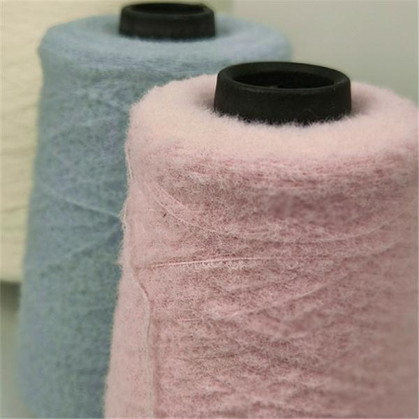 Customized 100% Nylon Polyester Chunky Yarn For Hand Knitting