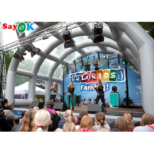 Customized Inflatable Event Tent For Road Show Stage Activities