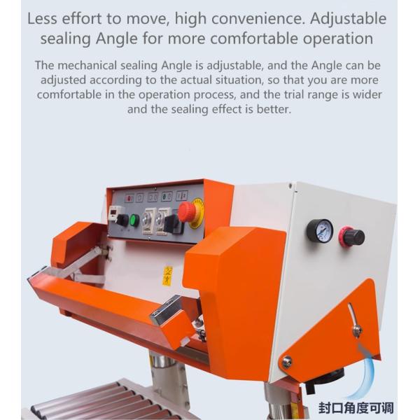 50KG Max Load Capacity Pneumatic Vertical Sealer for Retail Packaging and Preservation