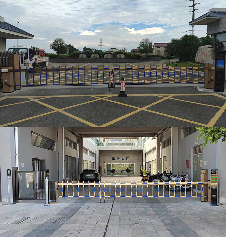 AC220V LPR Parking Solutions Algorithm System Turnstile With Toll Barrier