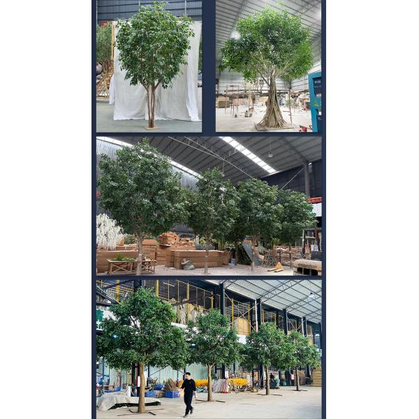 Artificial Bayan Tree Large Evergreen Ficus Tree Artificial Tree Artificial Large Decorative Indoor Tree for Wedding Decoration