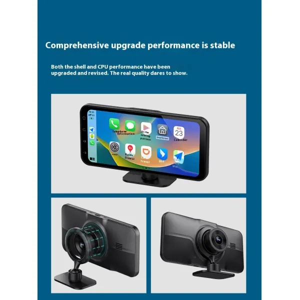 6.25 Inch Bluetooth Wireless Carplay Dashcam High Definition Recording
