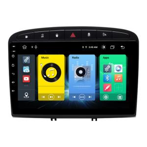 Quality Android 11 2din Touch Screen Car Stereo NO DVD For Peugeot 308 308SW for sale