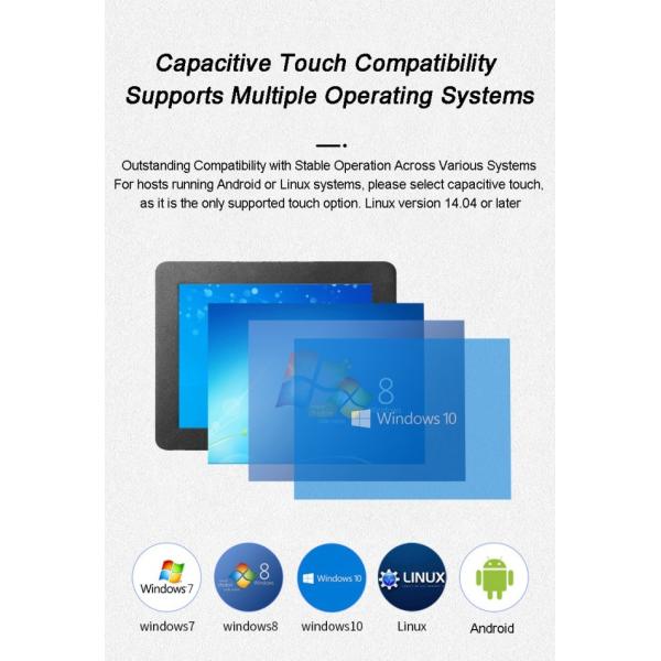 ZXTLCD 15.6 Inch Small TouchScreen Display Capacitive High Quality Computer Custom Embedded Industrial Control Devices