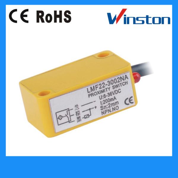 LMF22 Inductive Proximity Sensor Infrared , 2 Wire Proximity Switch Straight Connector CE